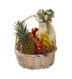 The Fruit Factory - fruit basket, pineapple, apple, kiwi, grape - New City NY
