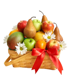 The Fruit Factory - fruit basket, apple, orange, pear, kiwi - New City NY
