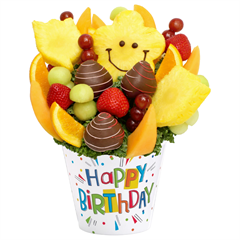 The Fruit Factory - chocolate covered strawberries, Sweet Birthday Bouquet, oranges - Emerson NJ